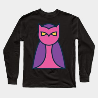 Suspicious Owl Long Sleeve T-Shirt